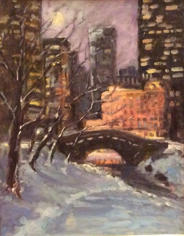 Winter light -Central Park, NYC